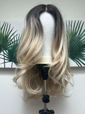 Bobbi Boss 13" x 4" Hand-Tied Lace Front Premium Synthetic Wig Jalanda in TT6/56